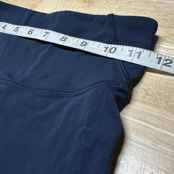 Lululemon Base Pace High-Rise Short 8" True Navy Women's Size 4 EUC - Picture 6 of 8